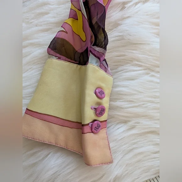 Vtg Silk Versace Top - Picture 4 of 6